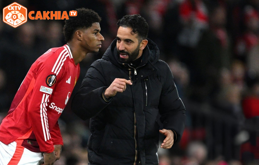 Amorim bóng gió về khả năng loại bỏ hoàn toàn Rashford. Ảnh: Getty